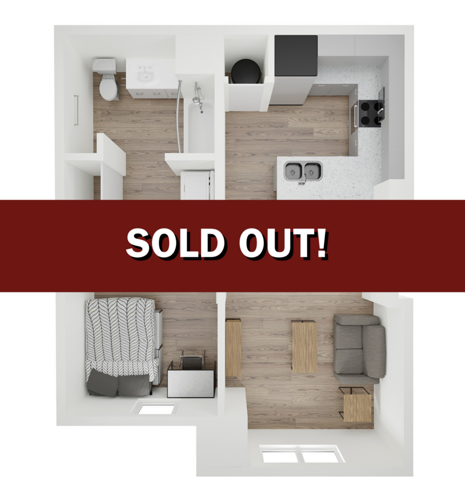 1BR/1BA – A2
